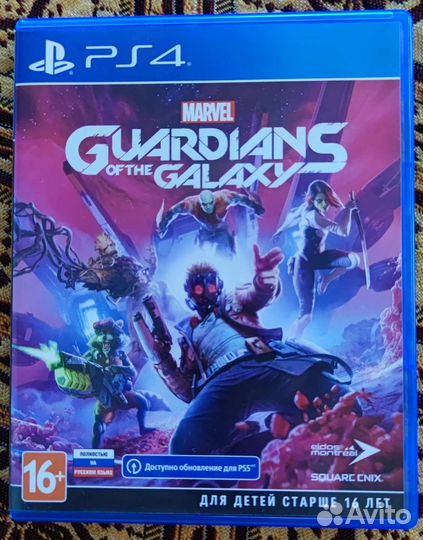 Стражи галактики марвел ps4