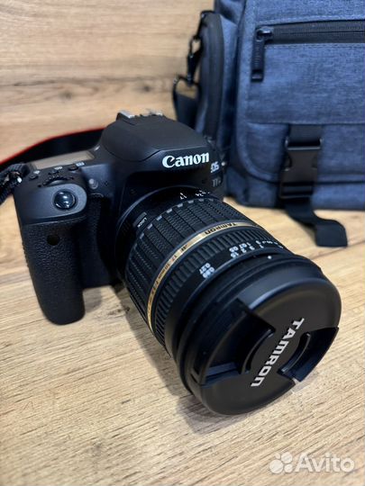 Зеркальный фотоаппарат canon EOS 77D