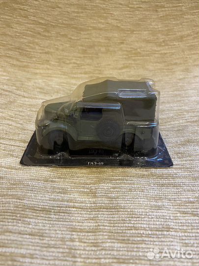 Модель автомобиля СССР 1 43 газ-69
