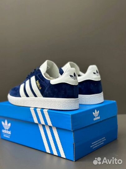 Кроссовки мужские Adidas Gazelle Blue