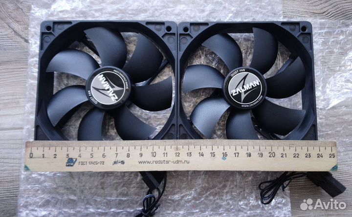 Корпусные вентиляторы 120мм zalman