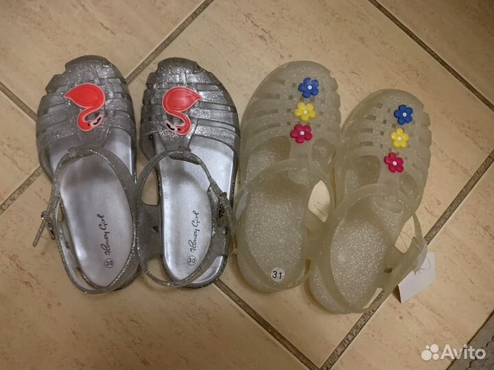Резиновые сандалии,шлепки новые 30-31 р