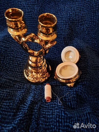 Подсвечник стеклянный