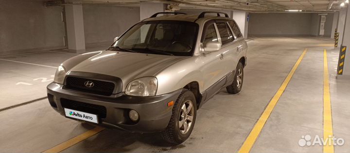 Hyundai Santa Fe 2.7 AT, 2002, 234 000 км