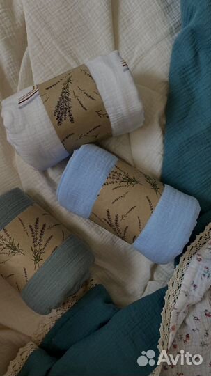 Новые муслиновые пеленки