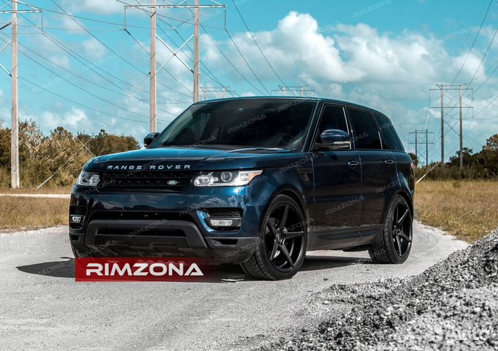 Кованые диски R23 на Range Rover Velar