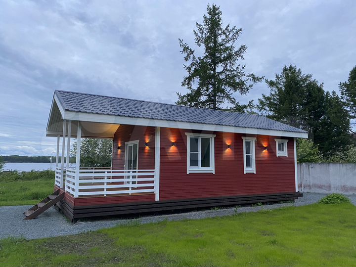 Коттедж 61 м² на участке 15 сот.