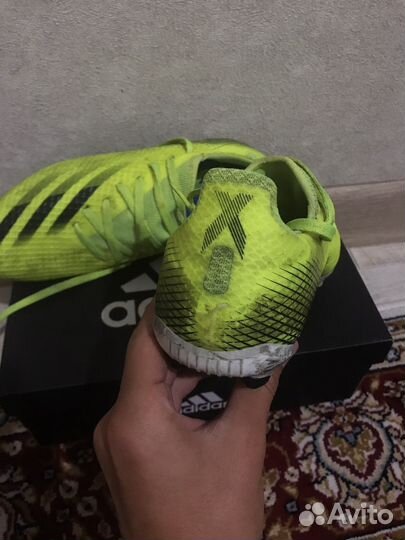 Бутсы Adidas X ghosted, 38 размер