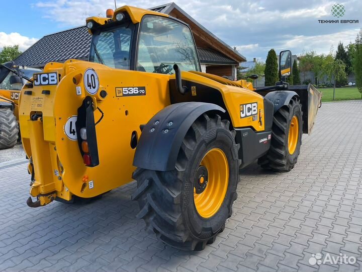 Телескопический погрузчик JCB 536-70 Agri Super, 2017