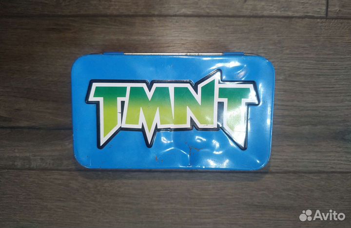 Кейс для карточек черепашки ниндзя боевая четверка