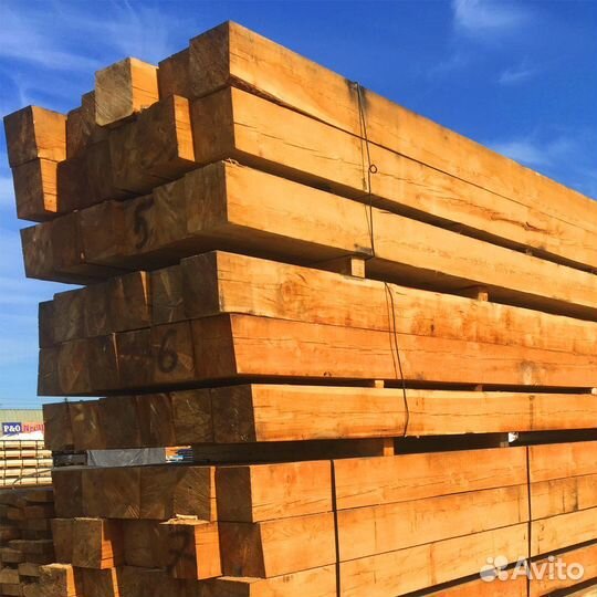 Строганный брус лиственница, сухой от производител