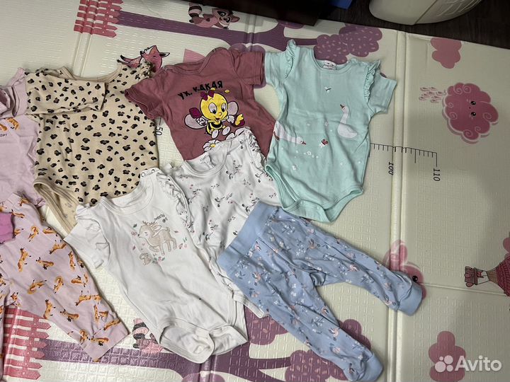 Пакет вещей на девочку 74