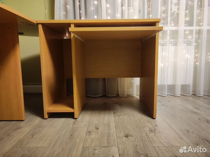 Стол письменный угловой с тумбой