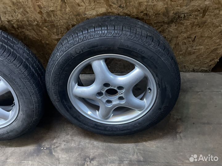 Два колеса на Opel Zafira A, Vectra B - R15