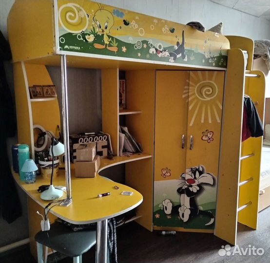 Детская кровать чердак