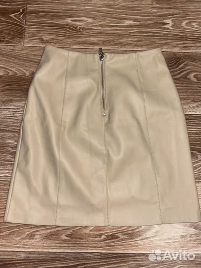 Кожаная юбка