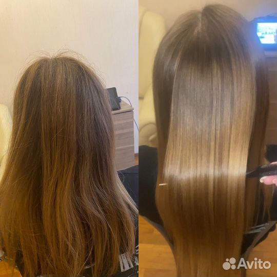 Кератин, ботокс, холодное восстановление