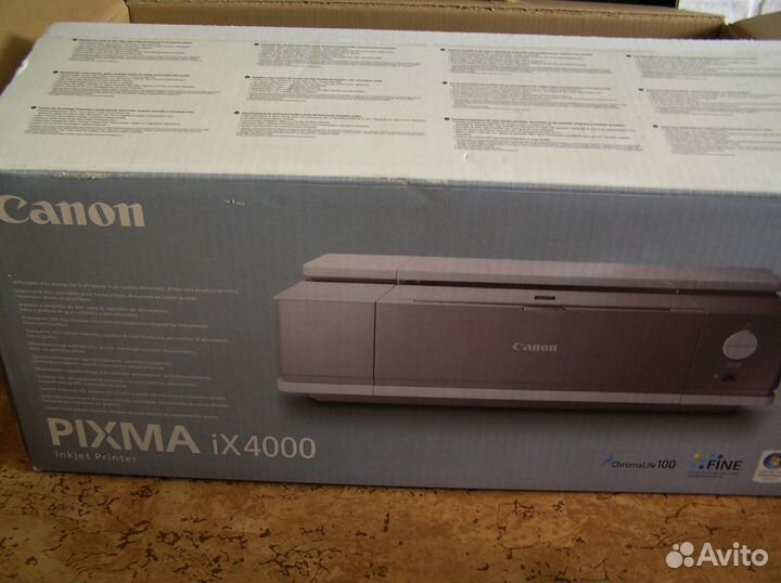 Принтер струйный цветной Canon pixma IX4000
