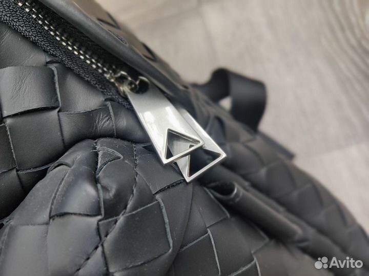 Рюкзак кожаный мужской Bottega Veneta Intrecciato