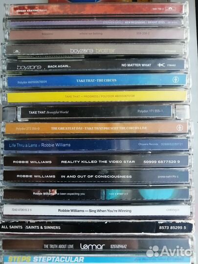 Диски CD EU и лицензия Россия