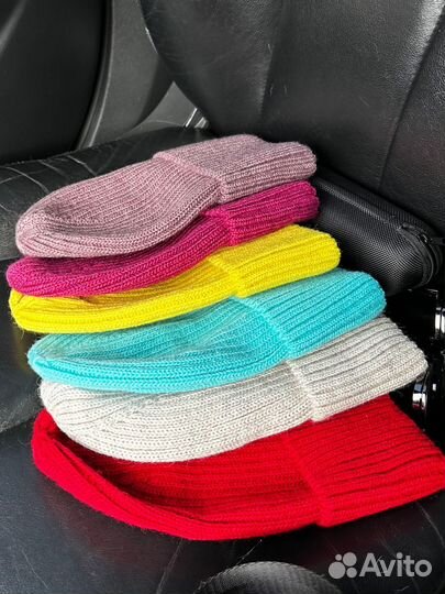 Шапка тыковка женская