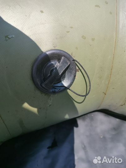 Надувная лодка пвх бу двухместная