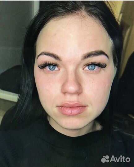 Наращивание ресниц на дому