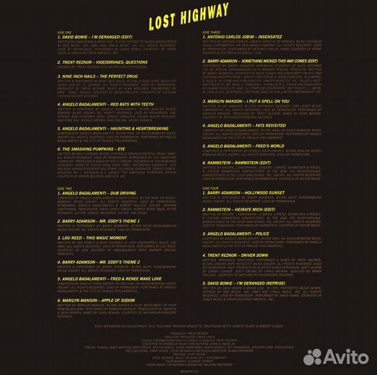 Виниловая пластинка Саундтрек - lсаундтрек Highway (Various Artists) (Black Vinyl 2LP)