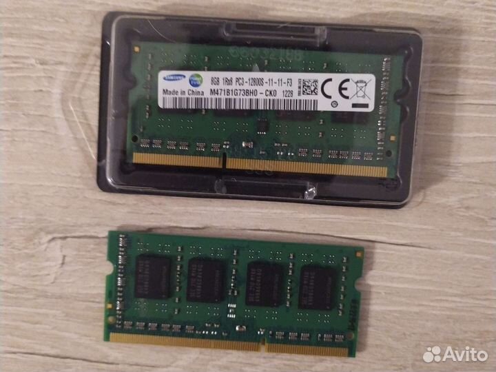 Оперативная память sodimm ddr3 8gb 1600mhz Samsung