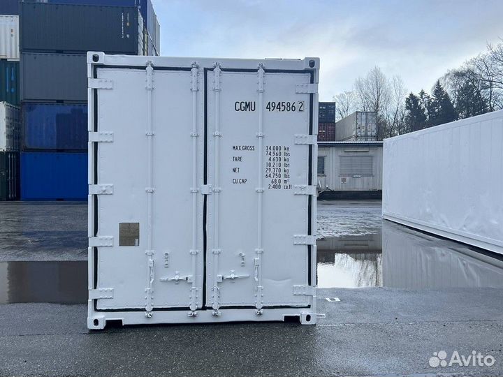 Рефконтейнер 40-футов cgmu 494586-2 daikin 2007 г