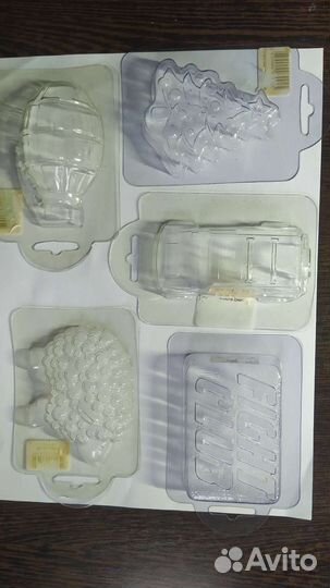 Формы для мыла ручной работы, набор