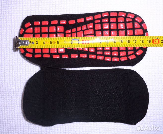 Носки для батута, йоги, гимнастики р.35-39