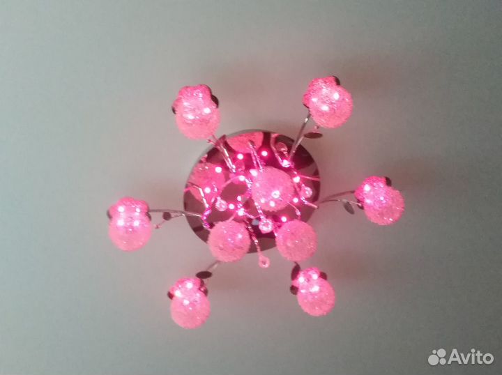 Люстра потолочная бу