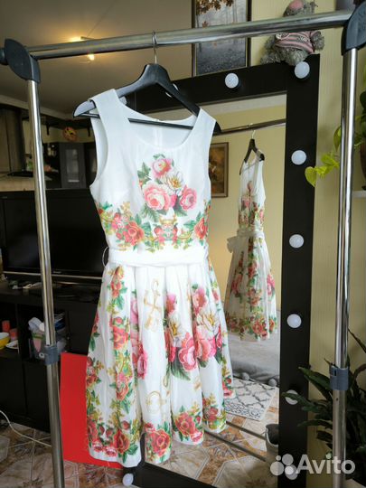 Платье сарафан в стиле dolche gabbana