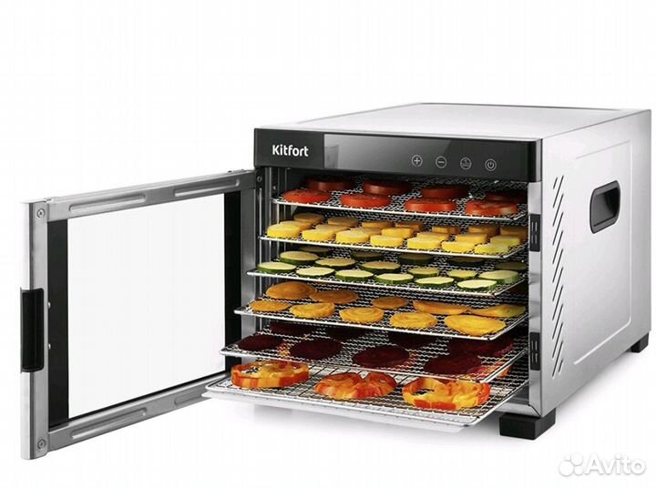 Дегидратор сушилка для овощей фруктов ягод новая