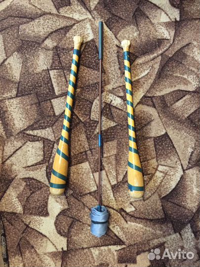 Булавы для художественной гимнастики, скакалка