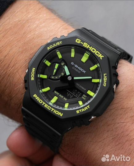 Часы Casio G- shock GA-2100-1A3ER wasabi