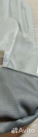 Перчатки женские кожаные на шелковом подкладе