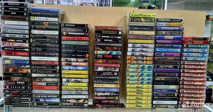 Аудиокассеты коллекция 150 шт