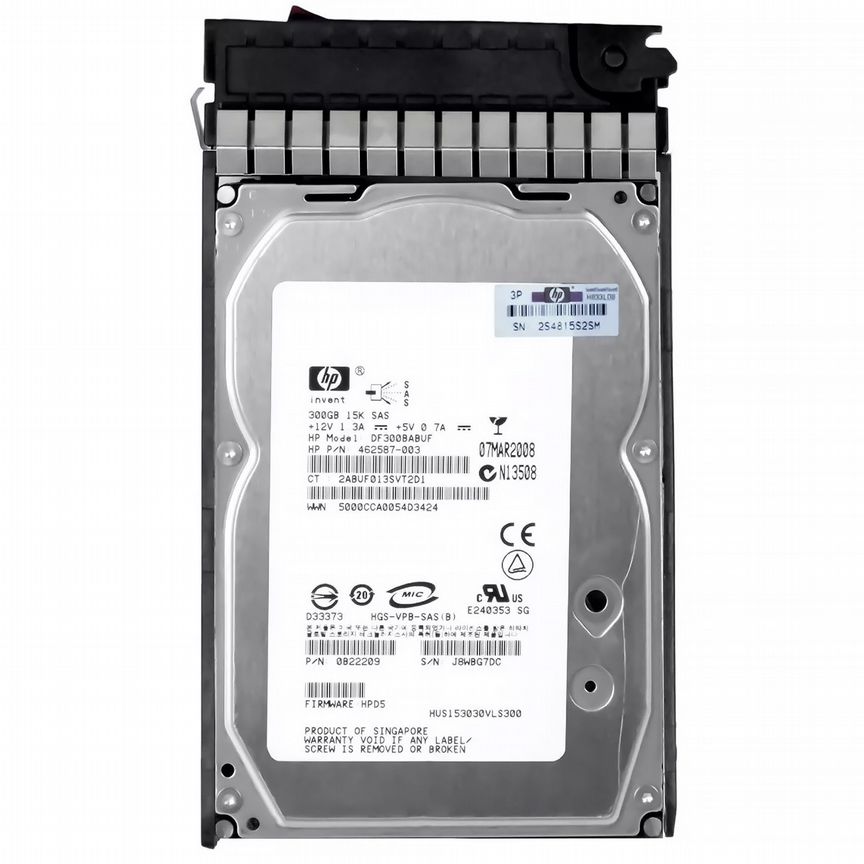 [DF300BABUF] Жесткий Диск Hp 300gb Sas 3,5" Hdd Df300babuf