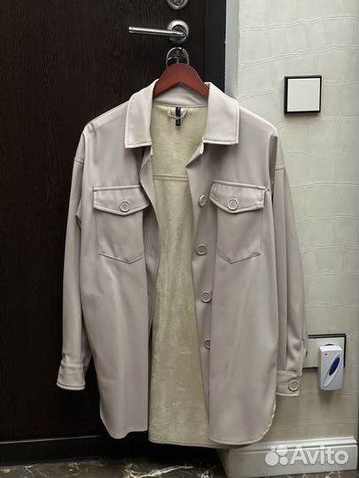 Рубашка befree экокожа