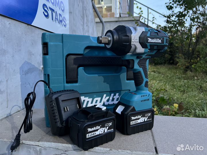 Гайковерт аккумуляторный makita грузовой 2200 N.m