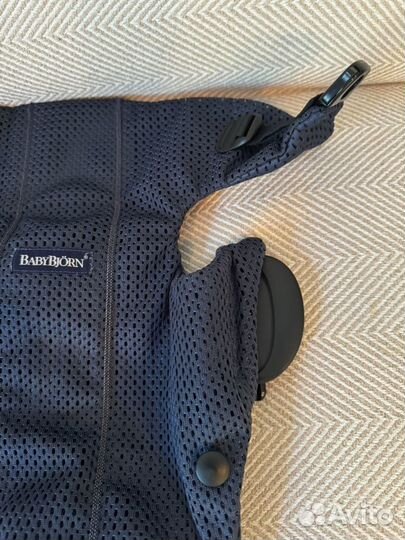 Эргорюкзак BabyBjorn Mini 3D Mesh, navy blue