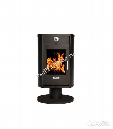 Печь-камин стальная 