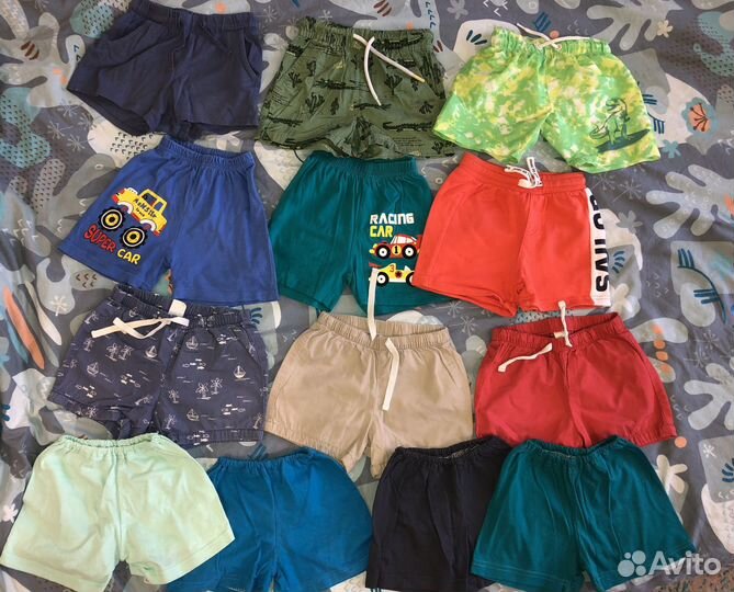 Шорты на мальчика 80-86-92