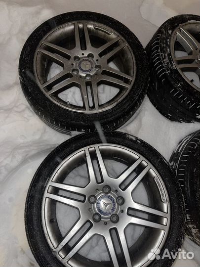 Оригинальные AMG r17 w204 разноширокие