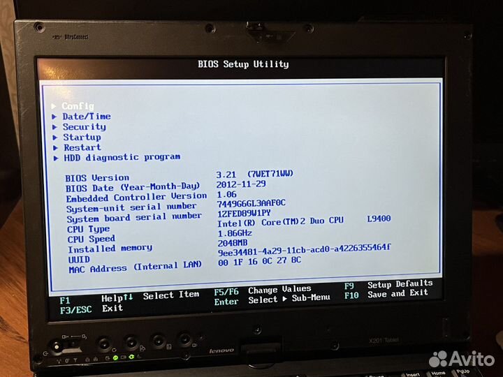 Thinkpad X200 Tablet