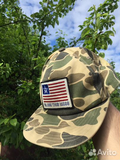 Бейсболка 6 панелей obey винтаж оригинал