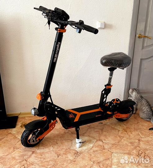 Электросамокат Kugoo Kirin G2 MAX, Куго g2 max