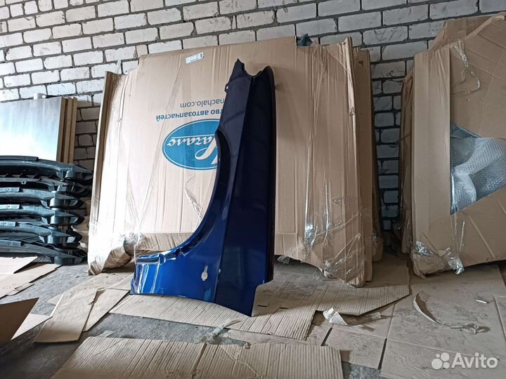 Крыло левое ваз 2114 автоваз цвет Персей